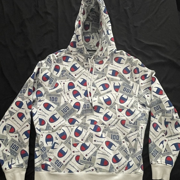 Champion Super Fleece Thick Sweat Pants And Hoodie Set Size